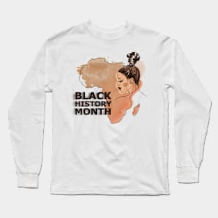 Black History Month Long Sleeve T-Shirt